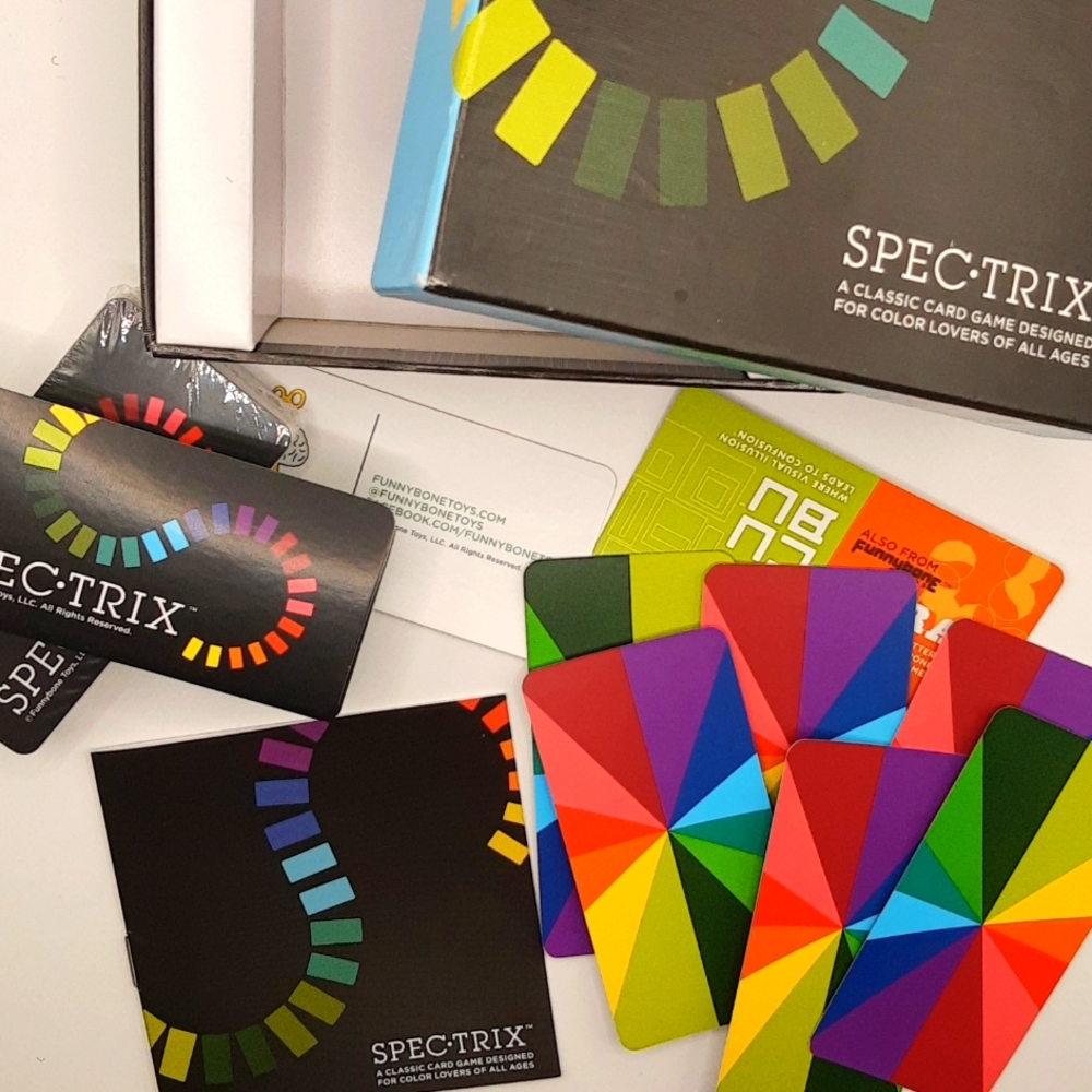 Spectrix Spectrum Color Match and Sequence Card Game Brain Games STEM COMPLETE - Picture 11 of 12